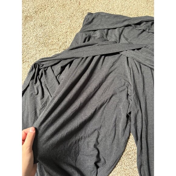 NEW Athleta Release Pants Charcoal Grey Relaxed Wide-Leg High-Rise TENCEL Modal - Picture 6 of 12